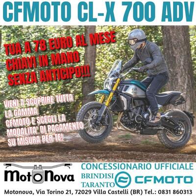 CFMOTO 700CL-X Adventure (2023 - 25) nuova