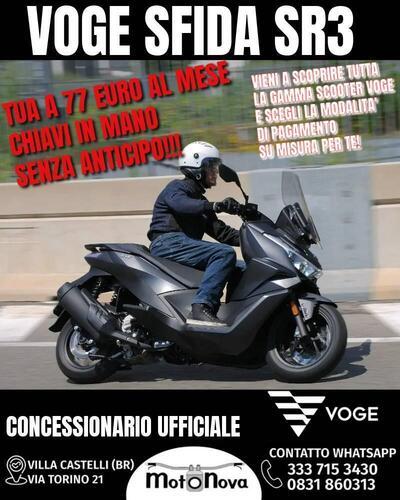 Voge Sfida SR3 (2024 - 25) nuova