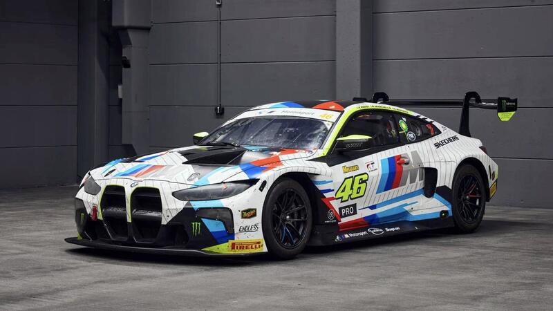 Valentino Rossi, all&#039;asta la BMW M4 GT3 di Le Mans e Bathurst: quanto vale?