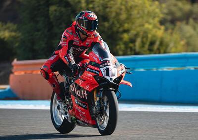 SBK 2025. GP di Spagna. Primo tempo per Bulega nelle libere di Jerez