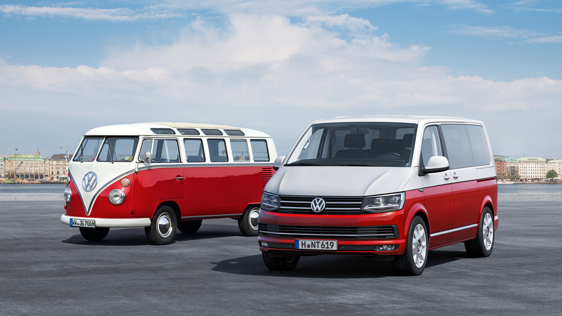 Nuovo Volkswagen T6: Transporter, Caravelle e Multivan 