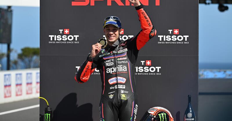 MotoGP 2025. GP dell&#039;Australia. Marco Bezzecchi: &quot;Mi piacerebbe fare il miracolo domani. Il gabbiano? Era enorme, mi spiace&quot; [VIDEO]