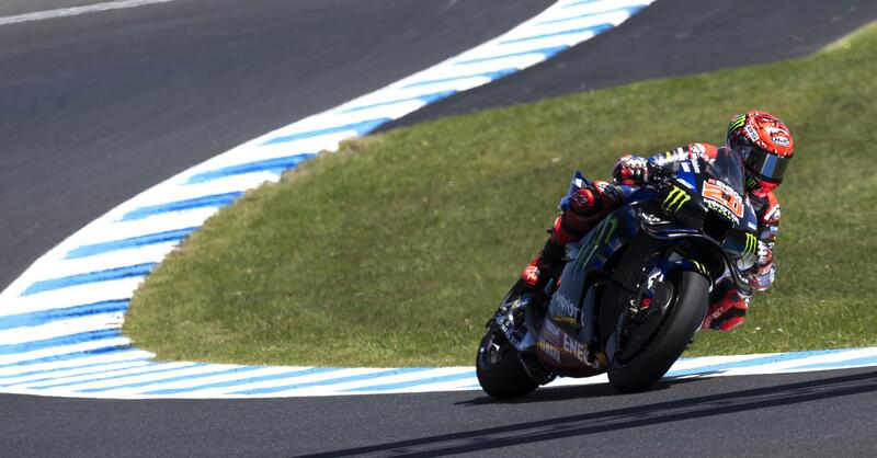 MotoGP 2025. GP dell&#039;Australia. Fabio Quartararo dopo la pole: &quot;Nella Sprint ho sbagliato gomma&quot;