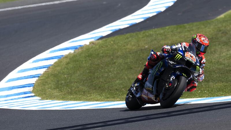 MotoGP 2025. GP dell&#039;Australia. Fabio Quartararo dopo la pole: &quot;Nella Sprint ho sbagliato gomma&quot;