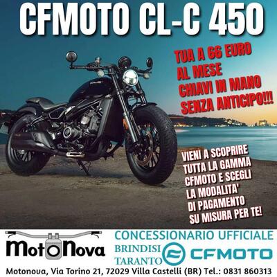 CFMOTO 450CL-C (2024 - 25) nuova