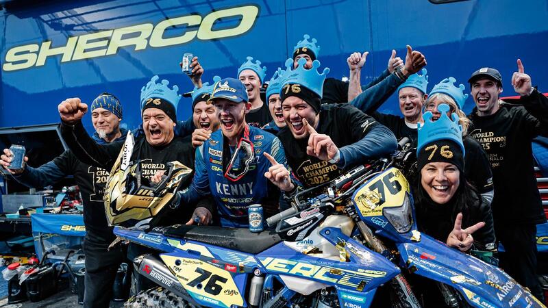 EnduroGP25 #7 Germania D1. Hamish MacDonald Campione, Verona sorpasso, Cristino Crisi [VIDEO]