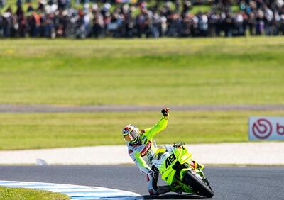 MotoGP 2025. GP dell'Australia. Fabio Di Giannantonio, podio con la febbre: Partendo decimo è difficile vincere. Voglio congelare questo anteriore