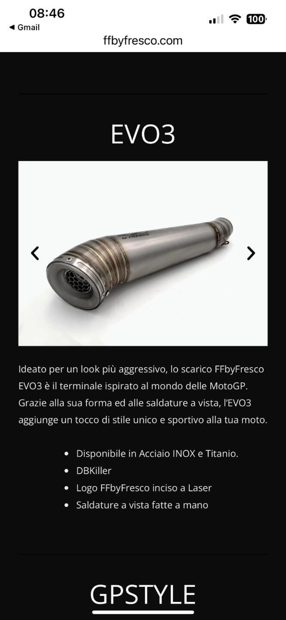 SCARICO XADV HONDA 750 dal 2021 FF by FRESCO