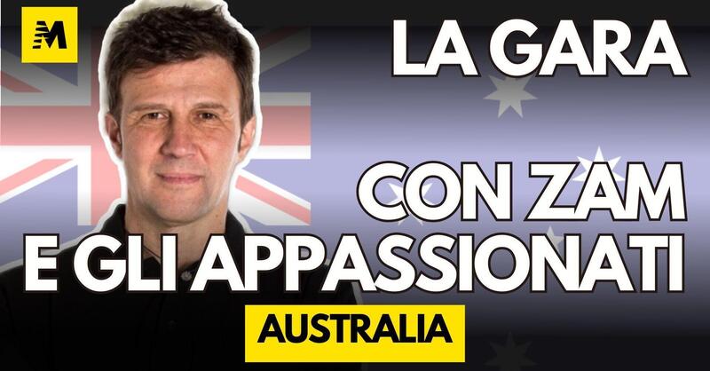 MotoGP 2025. GP dell&#039;Australia. La gara con Zam e gli appassionati - DIRETTA alle 11,30 [VIDEO]