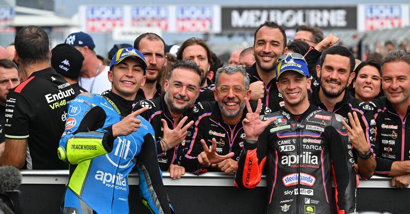 MotoGP 2025. GP dell&#039;Australia. Con Raul Fernandez arriva la 300esima vittoria di Aprilia nel Motomondiale