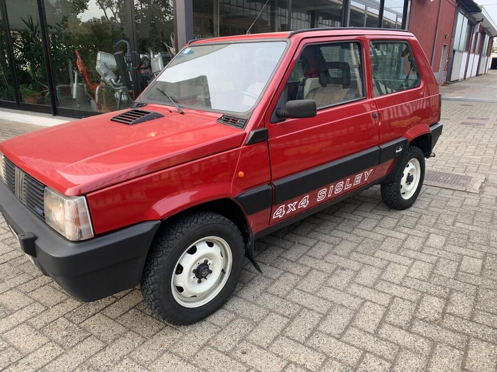 Fiat Panda 4x4 sisley  d'epoca a Milano (3)