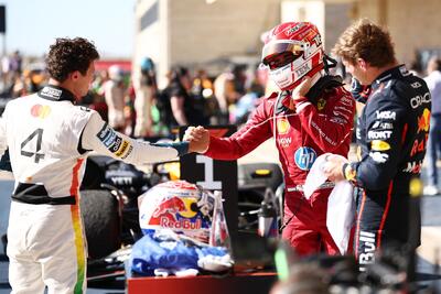 F1. Duello spettacolare ad Austin, Norris: &quot;C&rsquo;&egrave; voluto del tempo, ma ce l&rsquo;ho fatta&quot;. Leclerc: &quot;Mi sono divertito&quot;