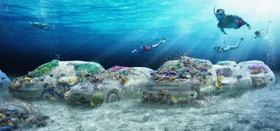 &ldquo;22 auto affondate nell&rsquo;oceano&rdquo;: il progetto incredibile che salva i coralli e trasforma il mare in un museo