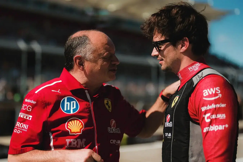F1. Fred Vasseur carico dopo il podio di Austin: &ldquo;Lotteremo fino all&rsquo;ultima curva&rdquo; per il secondo posto nel Costruttori