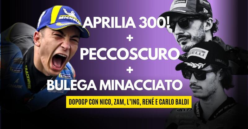 DopoGP Australia: che Aprilia! E sono 300&hellip; Pecco sempre pi&ugrave; oscuro [VIDEO]