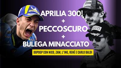 DopoGP Australia: che Aprilia! E sono 300&hellip; Pecco sempre pi&ugrave; oscuro [VIDEO]