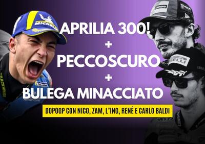 DopoGP Australia: che Aprilia! E sono 300… Pecco sempre più oscuro [VIDEO]