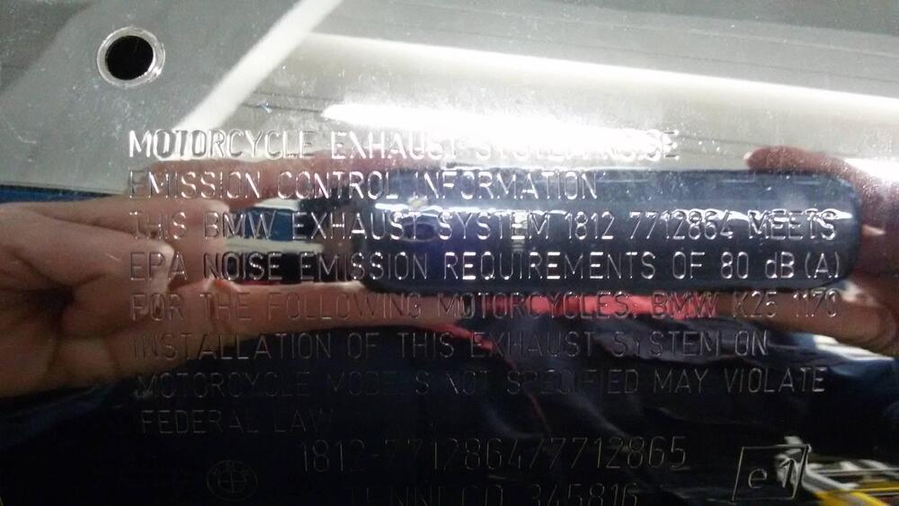 Marmitta Originale GS1200 81kw BMW (6)