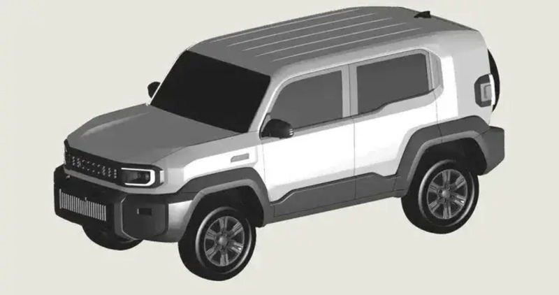 Render baby Land Cruiser