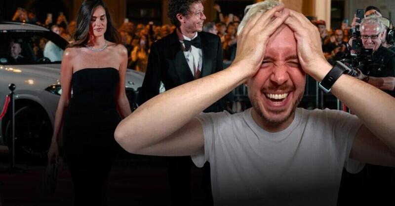 Io e Valentino Rossi sul red carpet di Misano... ma con la telecamera di Marc Marquez! [VIDEO]