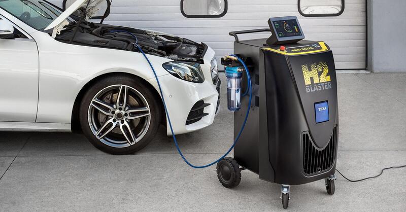 Motori pi&ugrave; puliti e longevi: TEXA lancia H2 Blaster, il trattamento che fa tornare giovane il motore