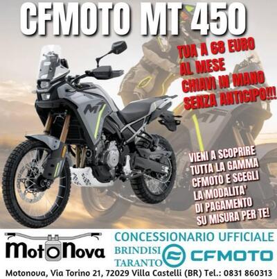 CFMOTO 450MT (2024 - 25) nuova
