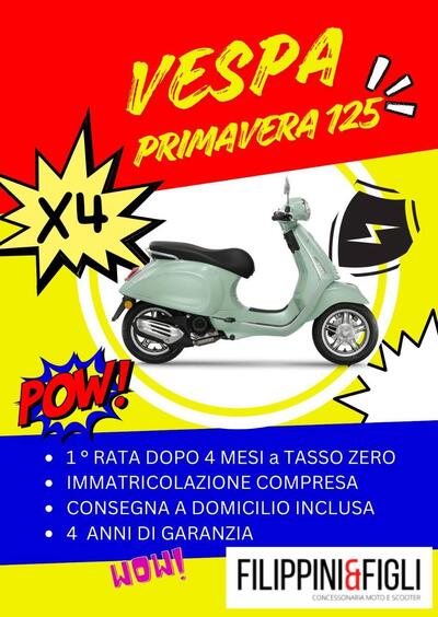 Vespa Primavera 125 (2024 - 25) nuova