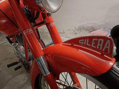 Gilera Super rossa d'epoca