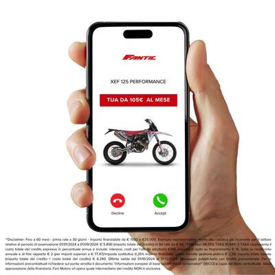 Fantic Motor XEF 125 Performance (2025) nuova