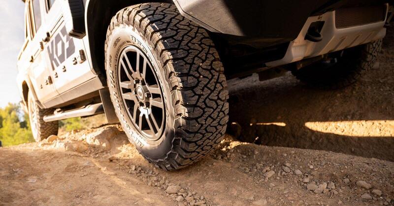 Nuovo BF Goodrich all terrain Ko3 aggredisce l&#039;asfalto, non teme lo sterrato