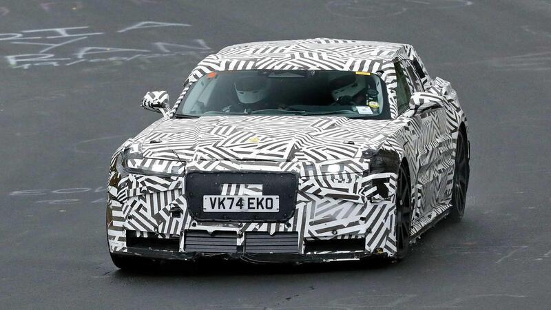 Jaguar Type 00: primi avvistamenti al N&uuml;rburgring per la nuova Gran Turismo elettrica del marchio britannico
