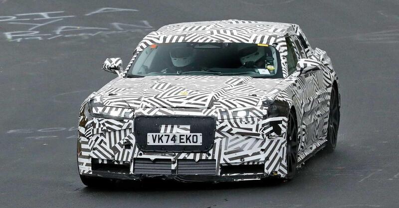 Jaguar Type 00: primi avvistamenti al N&uuml;rburgring per la nuova Gran Turismo elettrica del marchio britannico