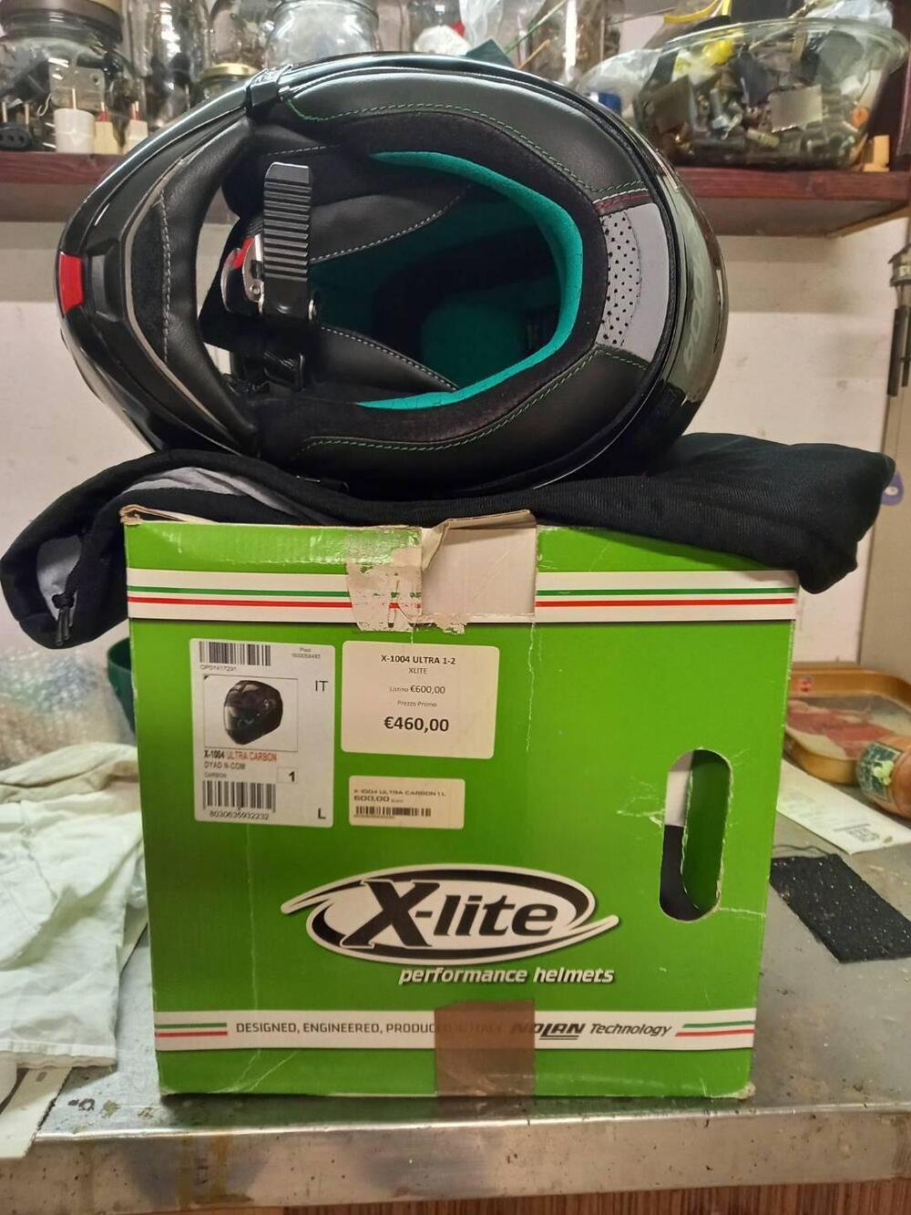 CASCO MODULARE X LITE ULTRACARBON X 1004 TAGLIA L X-Lite (8)