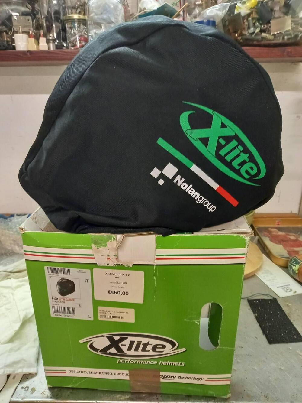 CASCO MODULARE X LITE ULTRACARBON X 1004 TAGLIA L X-Lite (9)