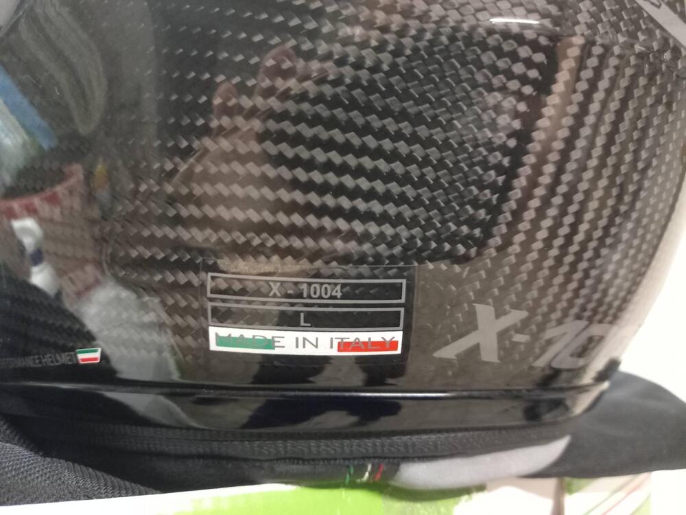 CASCO MODULARE X LITE ULTRACARBON X 1004 TAGLIA L X-Lite (11)