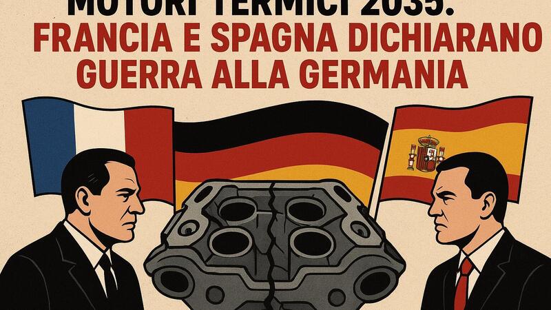 Motori termici 2035: Francia e Spagna dichiarano guerra alla Germania