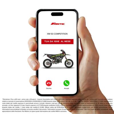 Fantic Motor XM 50 Competition (2025) nuova