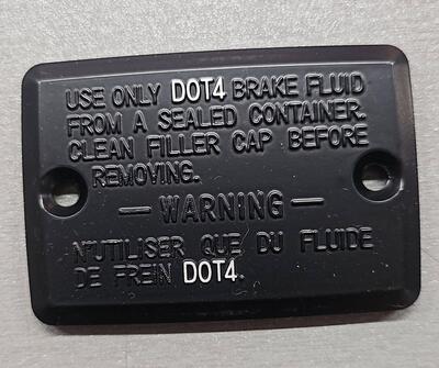 45513MB4673 Coperchio pompa freno VF/ CB Honda