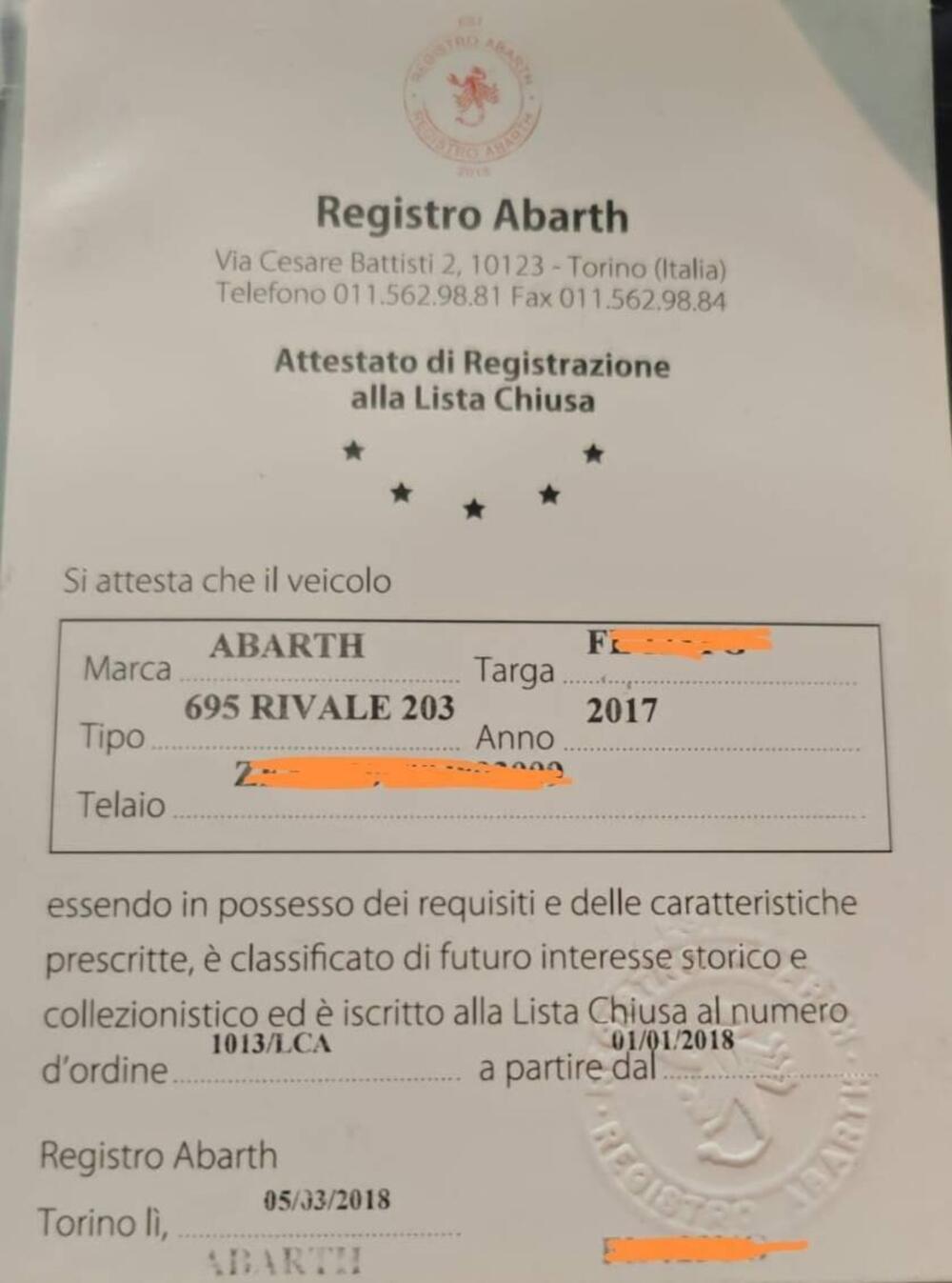 Abarth 695 usata a Brescia (6)