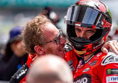 MotoGP 2025. GP della Malesia. Pecco Bagnaia, pigliatutto nel sabato malese: Lo dedico alla mia squadra