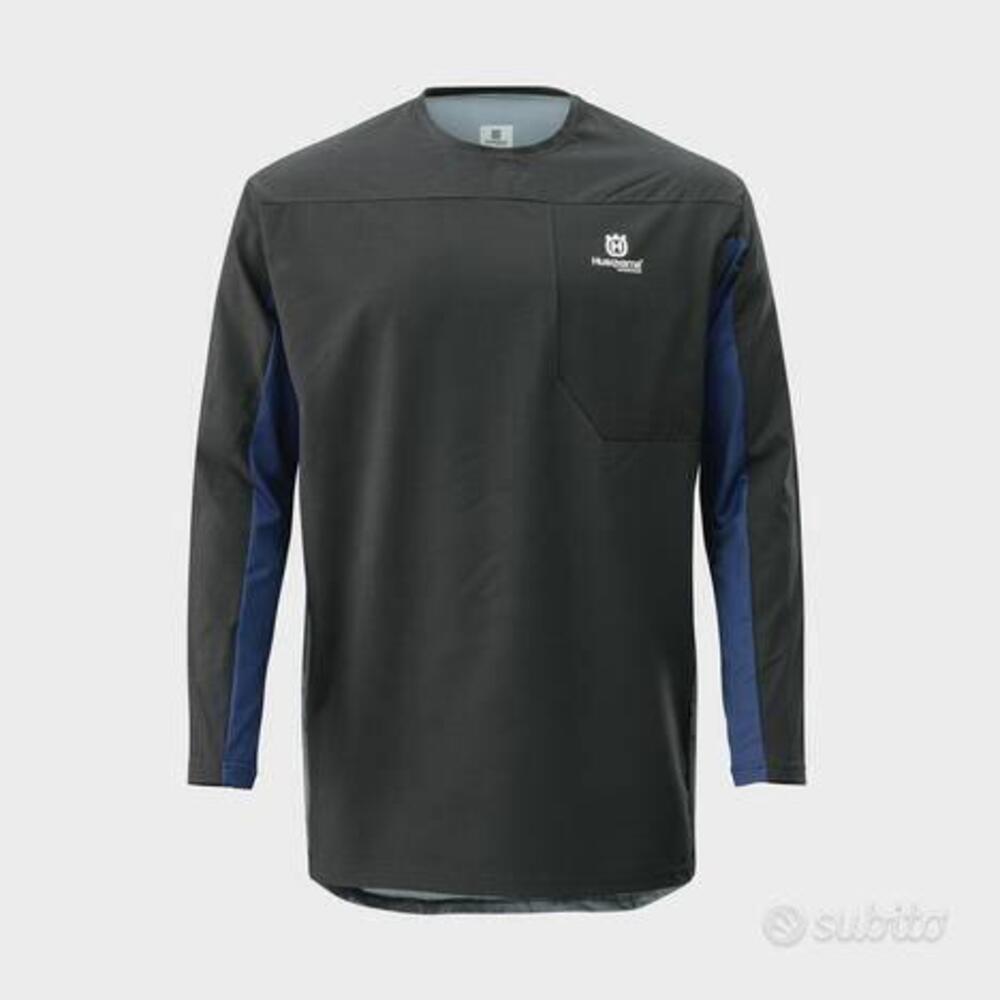 Maglia Husqvarna Gotland Shirt Black Taglia M nuov