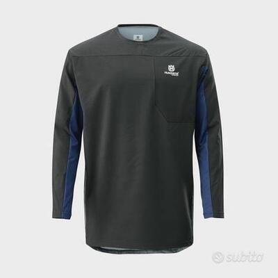 Maglia Husqvarna Gotland Shirt Black Taglia M nuov