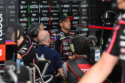 MotoGP 2025. GP della Malesia. Marco Bezzecchi: "Non sento l'extra grip quando metto la gomma nuova. Nella difficolt&agrave; stiamo imparando"