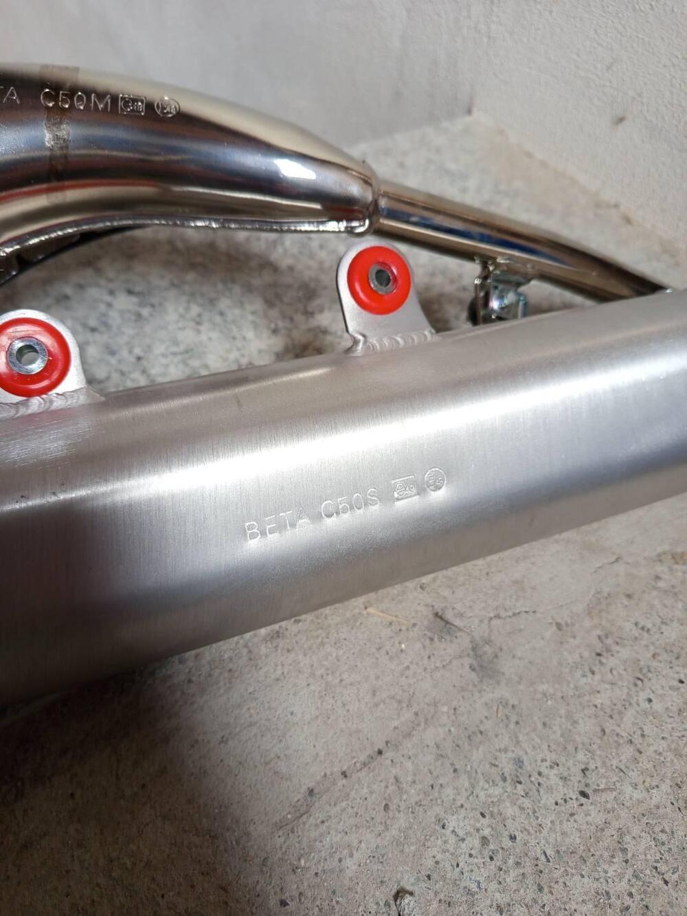 Marmitta originale Beta 50 RRr Motard 2024 Betamotor (2)