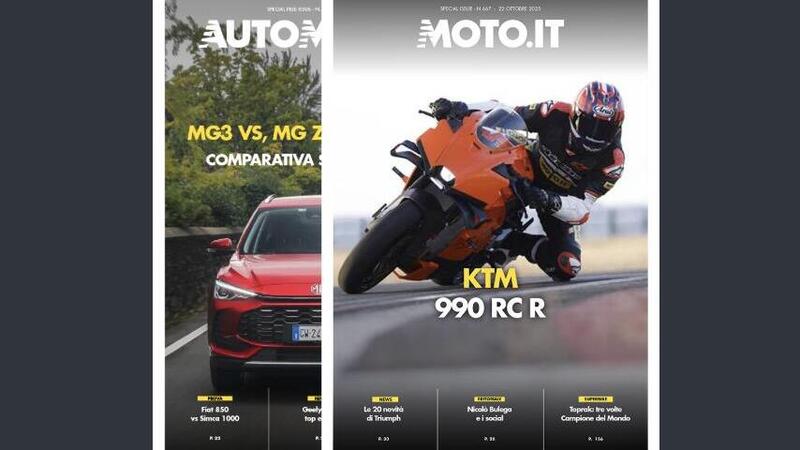 Scarica il Magazine n&deg;667 e leggi il meglio di Moto.it
