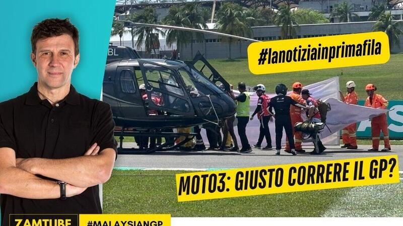 Moto3: giusto far correre il GP? [VIDEO]