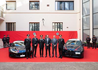 Maserati e Alfa Romeo al servizio: consegnate ai Carabinieri le nuove vetture per il trasporto urgente di organi e sangue