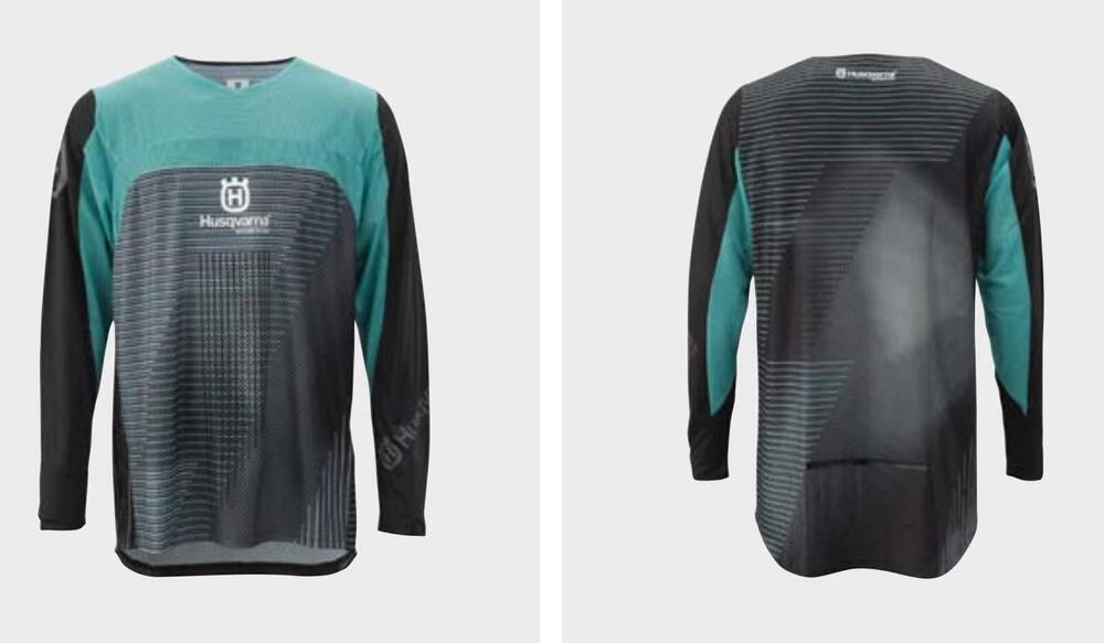 Maglia Husqvarna Railed Jersey Air Taglia L nuova