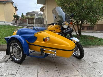 Jawa Jawa 634 con sidecar velorex 562 d'epoca
