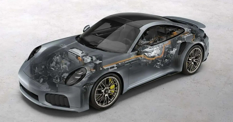 Porsche 911 Turbo S 992.2 T-Hybrid: 711 cavalli di futuro senza turbo lag [VIDEO]